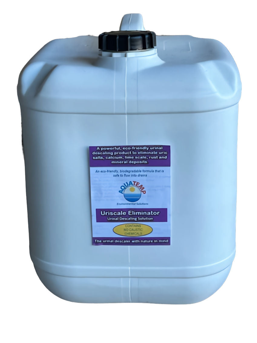 Aquatemp Uriscale Eliminator urinal descaling solution 20-litre RTU refill container