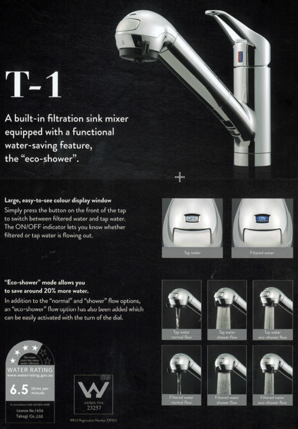 Taqua T-1 Water Filter Tap