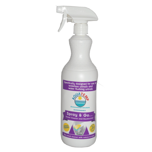 Aquatemp Spray & Go Urinal Cleaner & Deodoriser 1 Litre